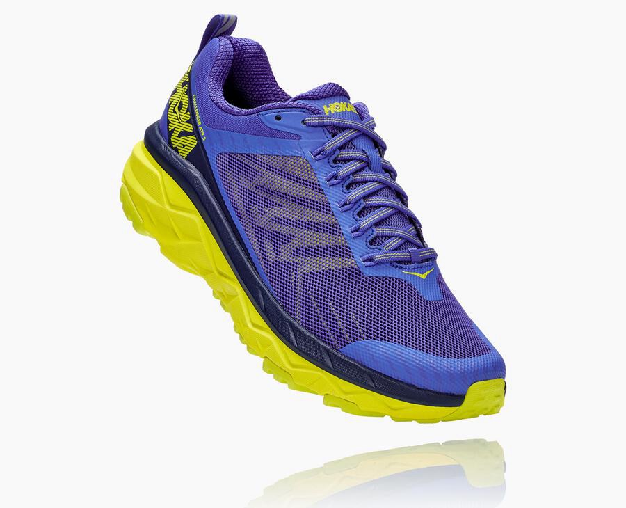 Hoka One One Trail Schoenen Heren - Challenger Atr 5 - Blauw/Groen - BH8736920